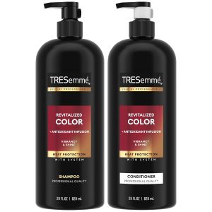 TRESemmé Revitalized Color Shampoo & Conditioner Set 28 Oz Ea Helps Maintain Vibrant Color While Leaving Hair Soft Smooth and thy Looking