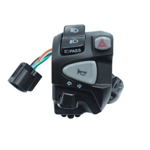 【Upgraded version】Domino Handle Switch For Honda Click V2 V3 with Passing Light Motorcycle Switch Hazard Light PLug and play made in Thailand