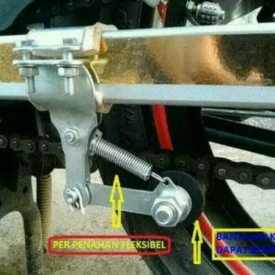 [TERMURAH]- Stabilizer Rantai penstabil motor chain guide Bayar di tempat / Alat Penyangga Rantai Motor Chain Guide