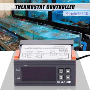 zhuxin32110 NEW 12V/24V/110V/220V STC-1000 Digital Temperature Controller Thermostat w/NTC