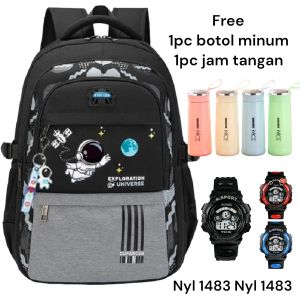 tas ransel sekolah anak laki laki sd astronot tas anak sd cowok terbaru murah