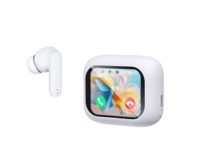 Amazon Hot-Selling LX10 In-Ear Wireless Bluetooth LCD Full Color Touch Screen m6 Long Battery Life Noise Cancelling Stable Headset