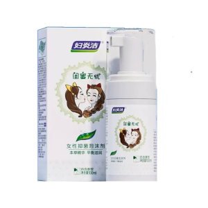 Feminine Wash Gentle Foam Cleanser 100ML Antibacterial Cleaning Intimate Deodorizing Instant Refreshing pH Neutral Feminine Wash Foam Daily Personal Care Gentle Protection Sabun Pencuci Menjaga Kebersihan Kewanitaan Alat Sulit Berbuih pH Seimbang妇炎洁私密抑菌泡沫