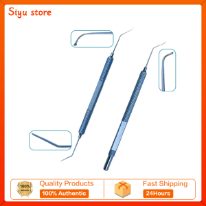 Titanium Alloy Ophthalmic Micro Hook Spherical Head Hook Single/double Head Ophthalmic Eye Instrument Health equipment