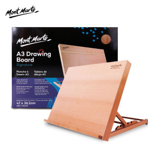 Mont Marte Desktop Sketch painting Drawing Board Easel adjustable Wooden Easel Artist Tabletop Drawing Board Stand Easel Art Supplies