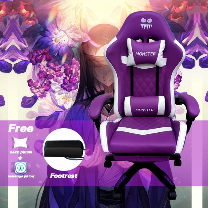 [Monster] Gaming Chair | Gaming Chair with Foot Rest Chair for Gaming ...