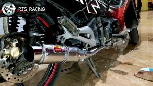Knalpot Racing CLD Jupiter Z, Z1, Supra Grand Vega, R, ZR, Supra X 125, Karisma, Revo Absolute & Kirana