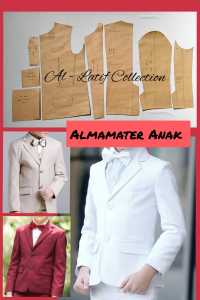 pola jiplak / pola instan JAZ ALMAMATER ANAK