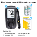 ACCU-chek Blood Glucose Meter Glucometer Kit Diabetes Tester 50/100 Test Strips Lancets Medical Blood Sugar Monitor. 