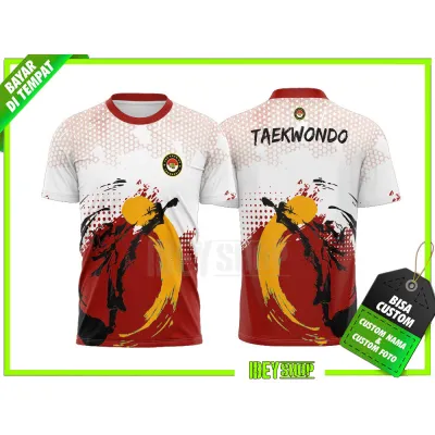 Fully sublimated T-shirts Taekwondo Jersey Shirt TAEKWONDO Fullprint Mens Jersey Shirt