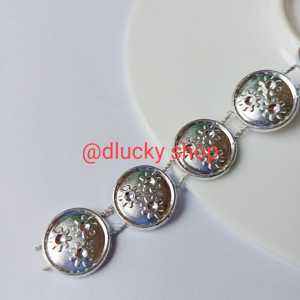 diamond aplikasi renteng aksesoris bahan craft motif grade A per 50cm murah