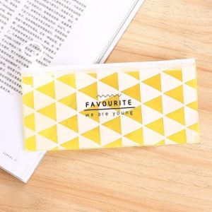 Tempat Pensil Transparan Favouritte / Tempat Pensil Pulpen Zipper / Zipper Bag Multifungsi MAEVE