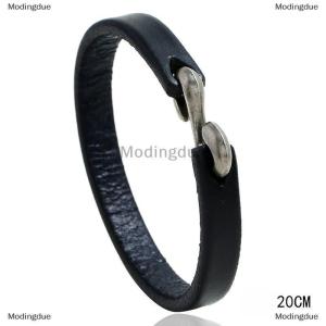 [COD] Modingdue Vingtage Cowhide Wrap Cord Cuff Bracelet For Men Woman Wristband Punk Bangle Couple Jewelry Gift