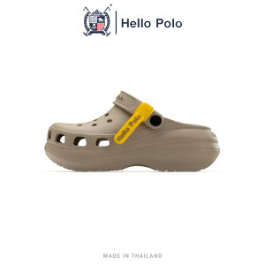 Hello Polo รองเท้าแฟชั่นผู้หญิง ดีไซน์ระบายอากาศ กันลื่นและทนทาน ทนต่อการสึกหรอ อ่อนนุ่ม วัสดุ EVA เหมาะกับฤดูร้อน รุ่น HP8052