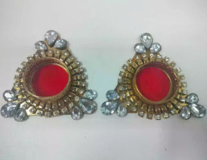 Traditional Handmade Diwali Diya Tealight Candle Holder For Diwali Gift | Pooja Decor | Festive Decor Colorful Indian Diwali Decoration (Pack of 1 pc)