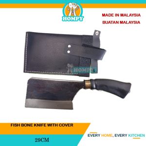 CAP BUMI FISH BONE KNIFE / KITCHEN KNIFE WITH COVER