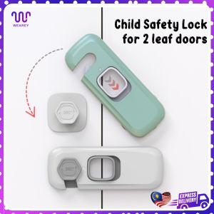 Child Safety Locks for Cabinets/Drawers/Fridge Kids Proofing Anti-clamp Hand Protection Kunci Keselamatan Kabinet/Laci/Peti sejuk Perlindungan Tangan Anti-pengapit