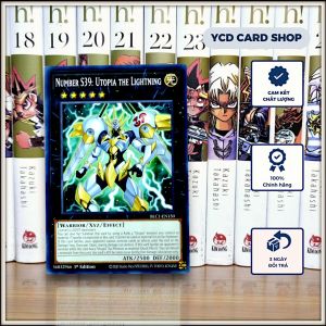 [YCDcardgame] Thẻ Bài Yugioh Chính Hãng Number S39: Utopia the Lightning – Common