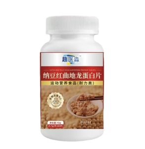 Natto Red Yeast Rice Protein Tablets Body Conditioning Dietary Nutrition Tablets Nutrition Protein Tablets For Men