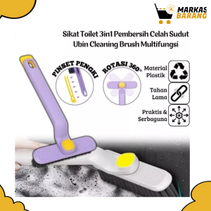Sikat Pembersih Toilet  3 In 1 Mutifungsi