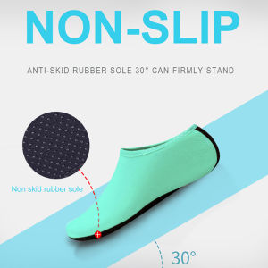 Giày Bơi Chống Trượt Cho Nam Nữ Vớ Lặn Hồ Bơi Bãi Biển Mùa Hè Màu Trơn