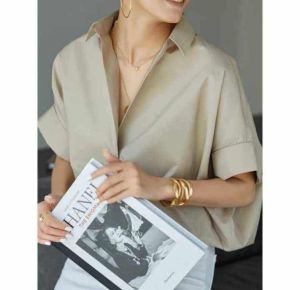 ivon FREE SHIPPING & COD Casual Classy Elegant  Summer Wear Top Blouse for Women   xs to medium  classy and elegant timeless classic  timeless piece casual office  party classic piece super kapal ng tela hindi kayo magsisi our aim is to produce quality