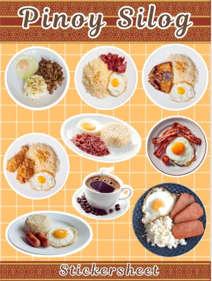 Pinoy Kakanin Sticker sheets. Pinoy Meryenda sticker sheets. Pinoy Snacks sticker sheets. Pinoy Snacks Sticker Sheet. Cute Filipino Snack Stickers. Aesthetic Vinyl Stickers for Laptop Water Bottle Notebook Scrapbook