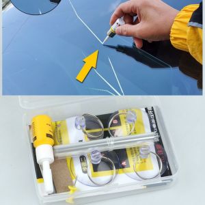 Keo phục hồi vết rạn nứt kính ô tô như mới A1 kèm đủ phụ kiện loại tốt hàng chất lượng cao phụ kiện xe hơi