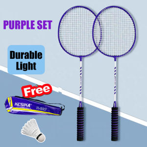 Professional Carbon Badminton Racket for Adults - Durable Lightweight Offensive Play with 1 Pcs Shuttlecock