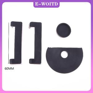 YINGRAN3 4Pcs Set 50 60 70 80 mm Mini Bench Vise Pads Anti-Pinch Rubber Gaskets Table Vise Non-slip Anti-pinch Accessories