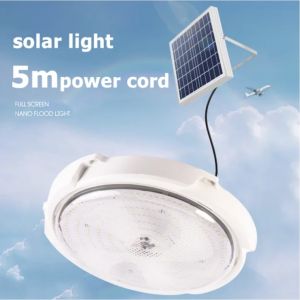 Solar Ceiling Light Solar Light Outdoor Waterproof  Indoor Solar Light 300W With Remote Timing