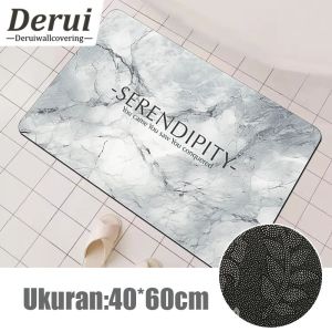 Floor Mats/Kaki Kamar Mandi/Anti Slip Tidak Berbau Menyerap Air/Kamar Mandi Keset Lantai Menyerap Air