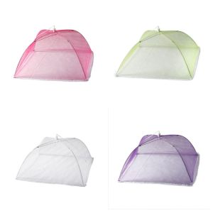 Large Size Food Cover Table Cover Dish Cover Foldable Dining Table Leftover Cover Food Cover Dish Cover Household Dish Cover Umbrella 大尺寸食品盖餐桌盖餐具盖可折叠餐桌剩菜盖食品盖餐具盖家用餐具盖雨伞