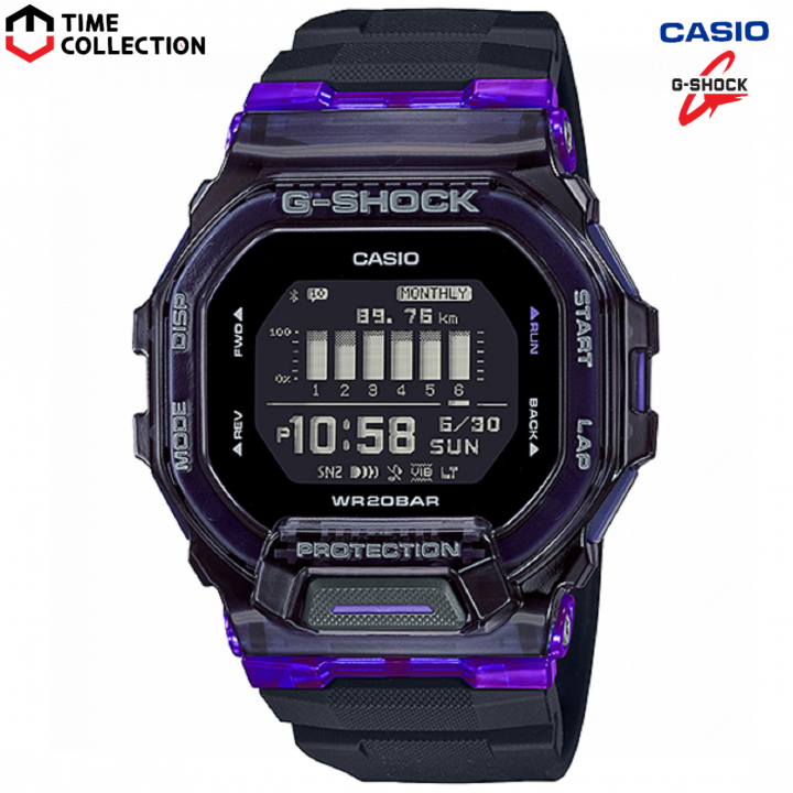 Casio G-shock GBD-200SM-1A6 Bluetooth Digital Rubber Strap