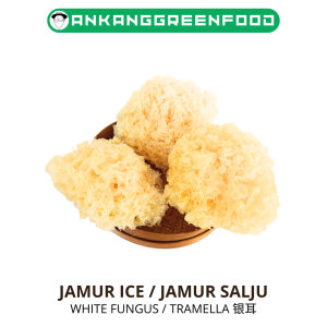 JAMUR SALJU JAMUR ICE YUN ER WHITE FUNGUS TREMELLA