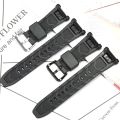 Rubber Strap Suitable For Casio Protrek PRG-240 PRG-40 PAG-40 PRG240T PRG40T Pathfinder Series Men's Waterproof Band Resin Watch Accessories. 