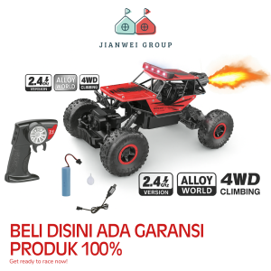 ( MIX ) UPGRADED BATTERY 3000MAH - JW Mainan RC Crawler Raptor 4WD Offroad Metal 24Ghz