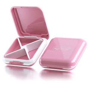 6 Grid Travel Pill Box Pill Organizer Portable Waterproof Pill Case Medicine Organizer for Purse Pocket Daily Medication