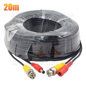 BNC Video and Power Siamese Cable For Surveillance CCTV Camera 10m /20m / 30m/40m/50m 4MM 1080P