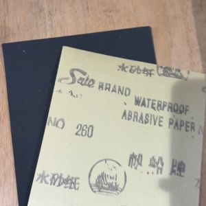 #260 Waterproof Sandpaper Wet Dry Sanding Paper Abrasive Sheet 10pcs
