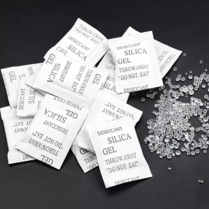 Non-Toxic Silica Gel Moisture 50/100/200 Packs Absorber Anti-Mold for Clothes Kitchen Living Room