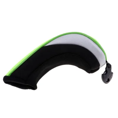 RGFV Lightweight Portable Durable Adjustable Number Tag Interchangeable Number Polyester Material Hybrid Color Outdoor Sport Club Heads Cover Golf Club Headcover Golf Head Protector Golf Headcover