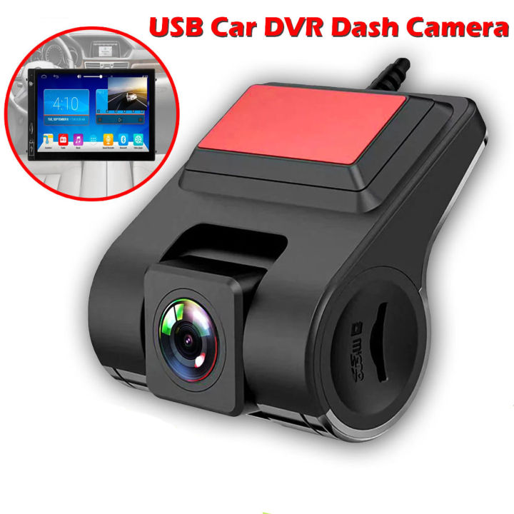 1080P USB Dash Cam / DVR Camera For Android Car Player – Night Vision, 12V