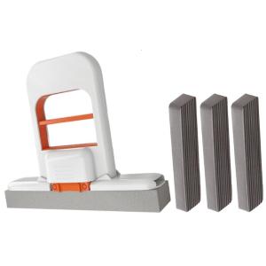 Nhỏ gọn bọt biển thấm hút bụi mini có thể gập lại lau cho bàn kính bàn nhanh chóng làm khô tay ép cơ chế