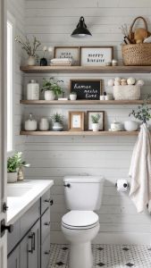 Three (3) pieces solid wood panel for living room shelves for wall art display with concealed metal bracket tox and screw ready to install