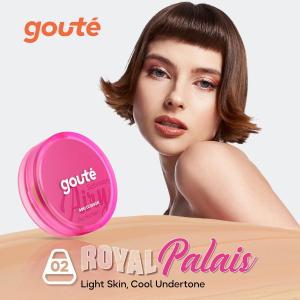 Gouté Goucushion SatinStay Airy Perfection Luminous Satin Finish Goute Cushion Minim Oksidasi Long-lasting Medium to High Coverage