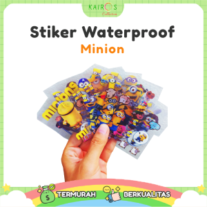 STICKER NONO MINIONS ECER WATERPROOF 1 LEMBAR STIKER