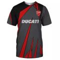 DUCATI 3D printed short sleeved T-shirt for summer fashion 2024 men ...