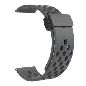Magnetic Silicone Band for Xiaomi Watch 5 Breathable Sport Wristband Adjustable Smartwatch Strap Strong Magnetic Buckle Closure