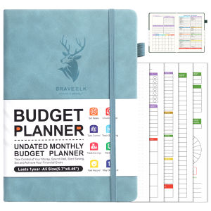 2026 Budget Planner Notebook - Daily/Weekly/Monthly Planner A5 Size Family/Personal Budget Book Study/Work Schedule PlannerCan be given as a gift